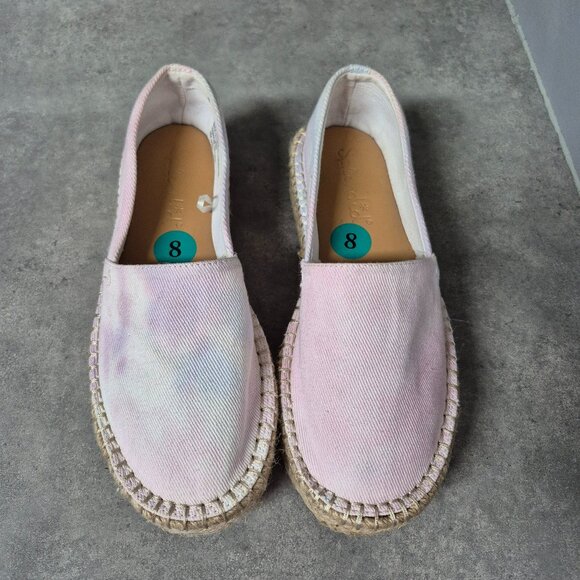 Splendid Tie Dye Slip On Espadrilles Shoes Size 8 - Picture 2 of 8
